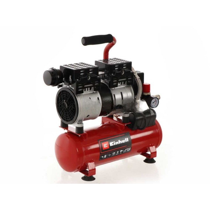Einhell TE-AC 6 Silent öljytön kompressori, 0,75 HP, 6 l, 8 bar