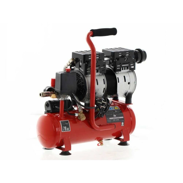 Einhell TE-AC 6 Silent öljytön kompressori, 0,75 HP, 6 l, 8 bar