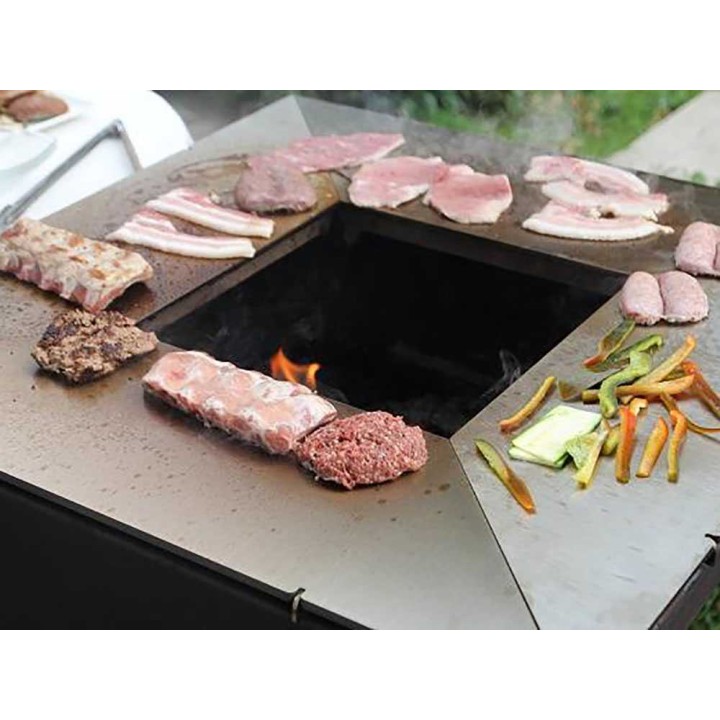 Top Line Gringo B038 puugrilli, Corten-teräs, 5 244 cm², 80 kg