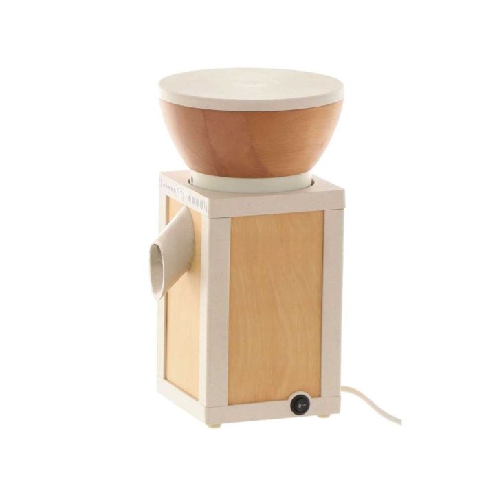 KoMoMio Natur kivimylly jauhoille, pyökki, 360 W, 1 200 g, 100 g/min