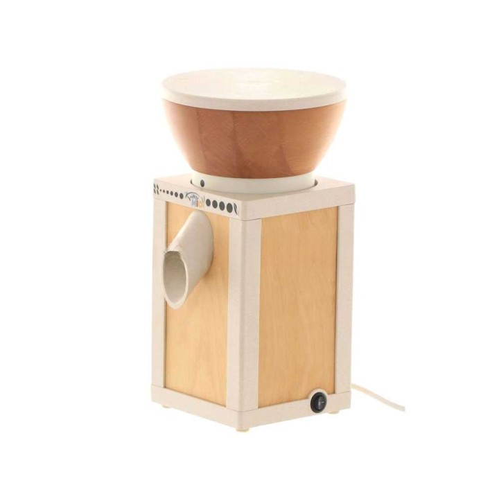 KoMoMio Natur kivimylly jauhoille, pyökki, 360 W, 1 200 g, 100 g/min