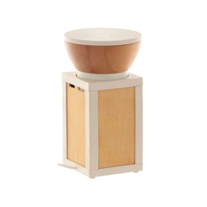 KoMoMio Natur kivimylly jauhoille, pyökki, 360 W, 1 200 g, 100 g/min