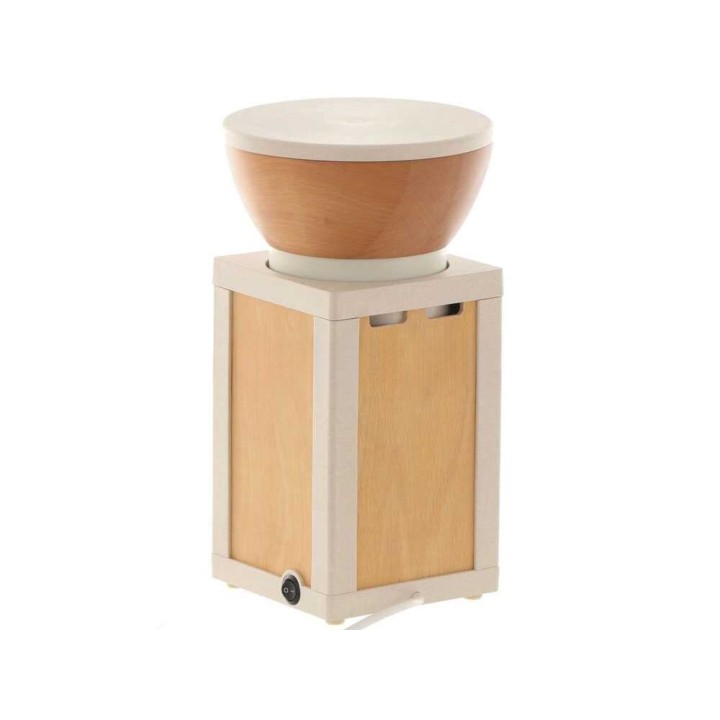 KoMoMio Natur kivimylly jauhoille, pyökki, 360 W, 1 200 g, 100 g/min