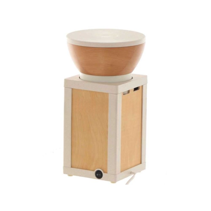 KoMoMio Natur kivimylly jauhoille, pyökki, 360 W, 1 200 g, 100 g/min