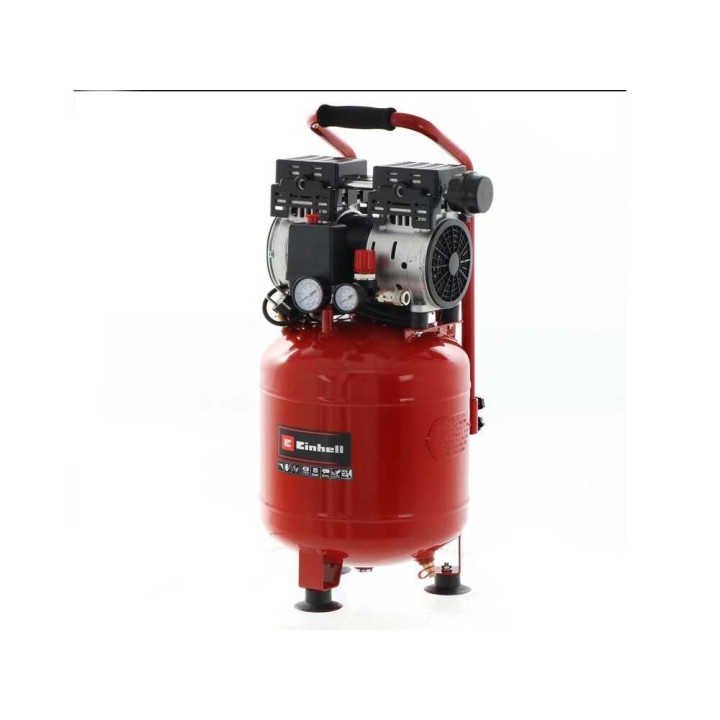 Einhell TE-AC 24 Silent sähkökompressori, 24 l, 8 bar, 1 HP