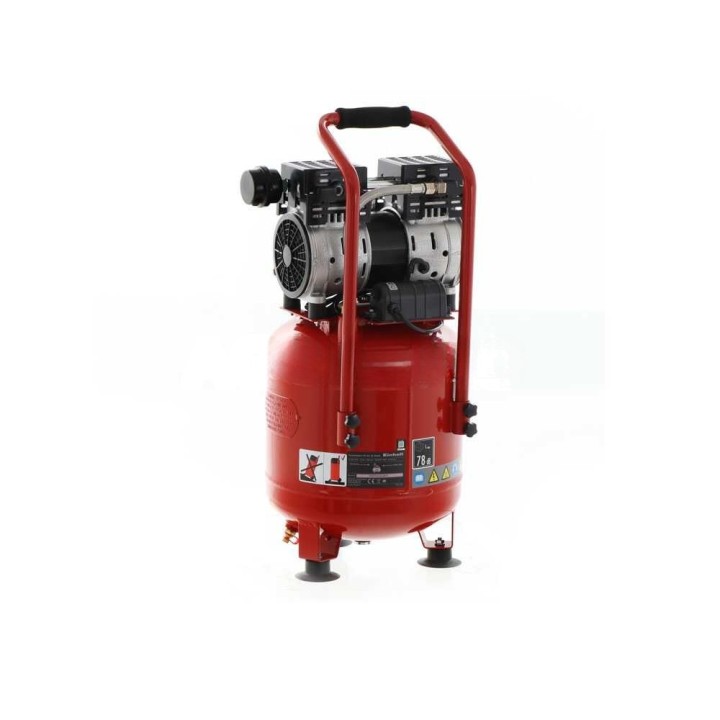 Einhell TE-AC 24 Silent sähkökompressori, 24 l, 8 bar, 1 HP