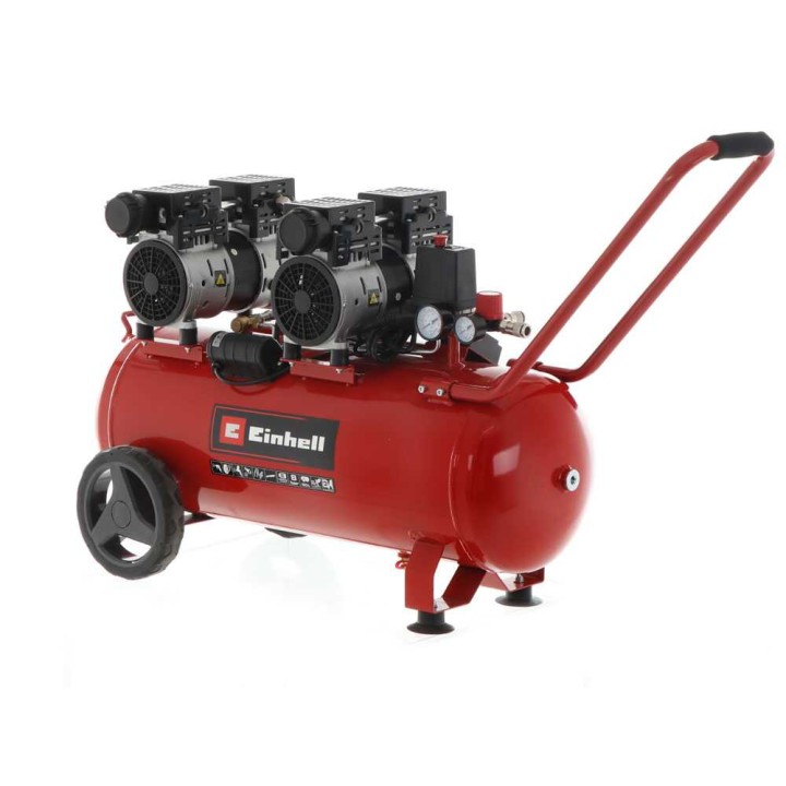 Einhell TE-AC 50 Silent sähkökompressori, 50 l, 2 HP, 8 bar