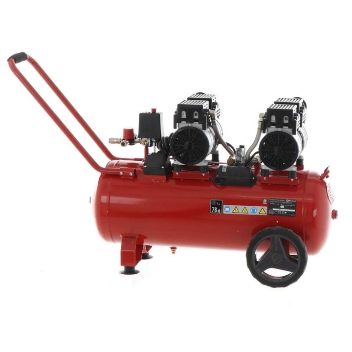 Einhell TE-AC 50 Silent sähkökompressori, 50 l, 2 HP, 8 bar