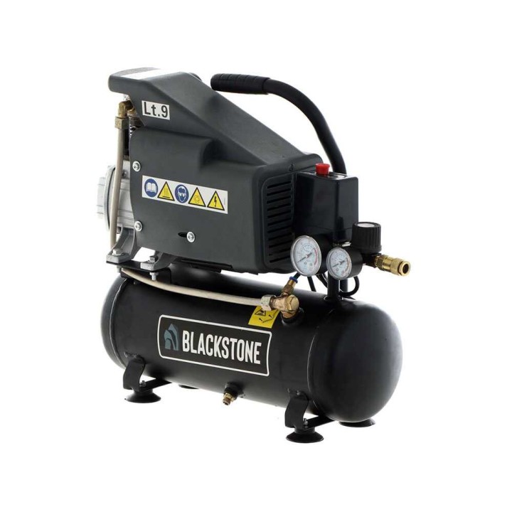 BlackStone LBC 09-15 sähkökompressori, 9 l, 1,5 HP, 8 bar