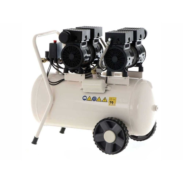 BlackStone SBC 50-20 hiljainen sähkökompressori, 2 HP, 50 l, 8 bar