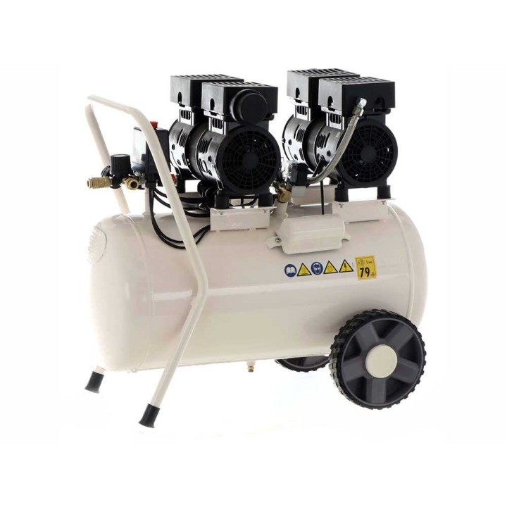 BlackStone SBC 50-20 hiljainen sähkökompressori, 2 HP, 50 l, 8 bar