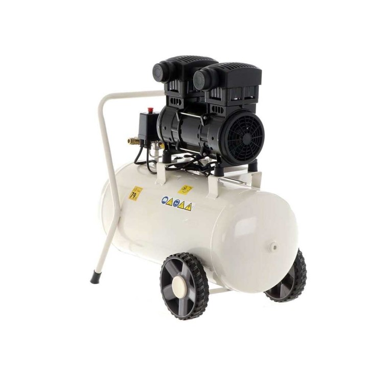 BlackStone SBC 50-15 hiljainen öljytön sähkökompressori, 50 l, 1,5 HP, 230 V