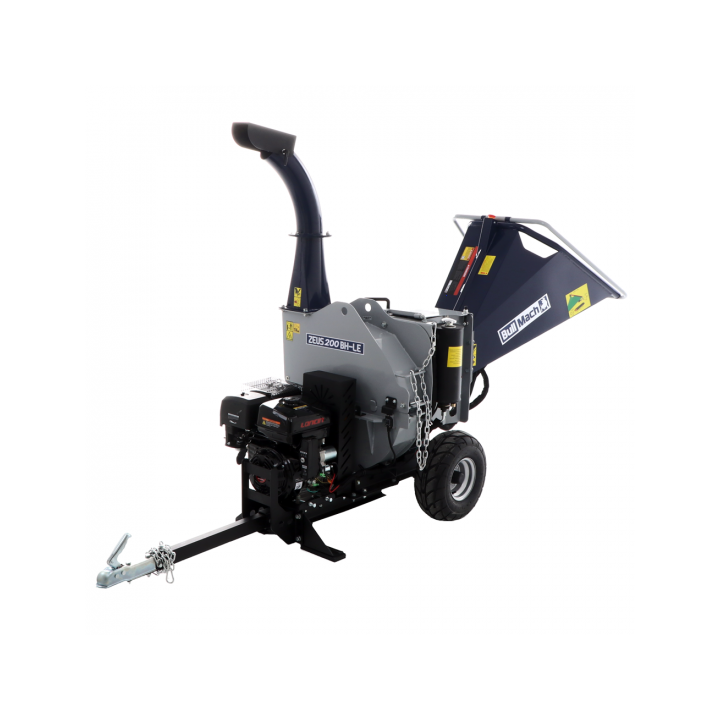 BullMach ZEUS 200 BH LE biocippuri oksille Loncin 420 cm 15 HP sähkökäynnistys