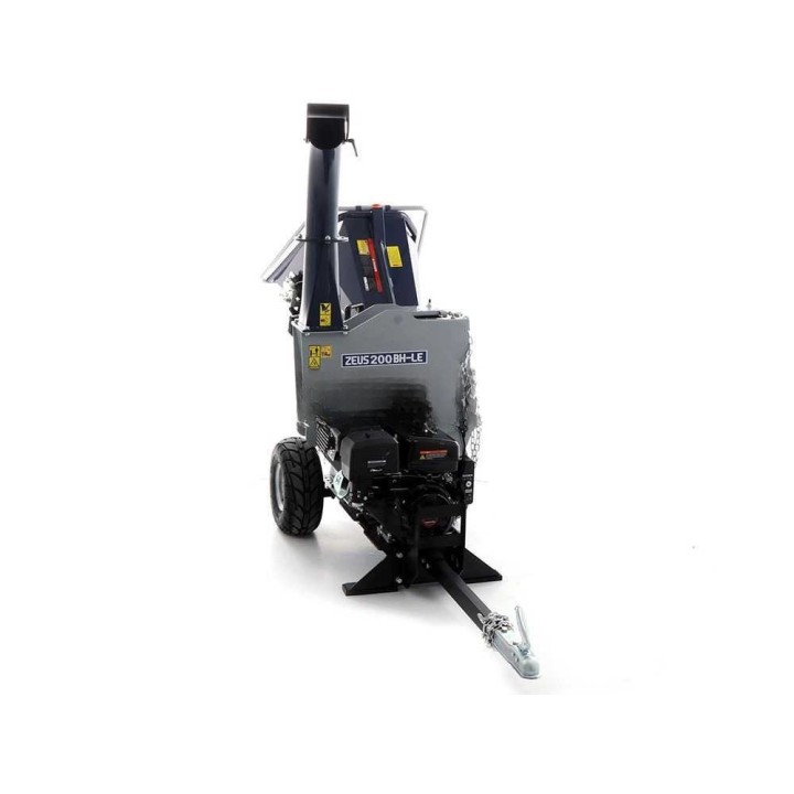 BullMach ZEUS 200 BH-LE biocippuri oksille, Loncin 420 cm³, 15 HP, sähkökäynnistys