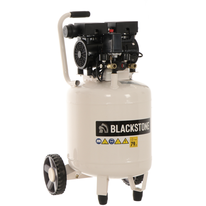 BlackStone V SBC 50 10 hiljainen öljytön kompressori 50 l 1 HP 8 bar