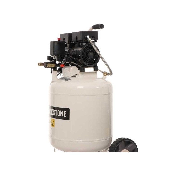 BlackStone V-SBC 50-10 hiljainen öljytön kompressori, 50 l, 1 HP, 8 bar