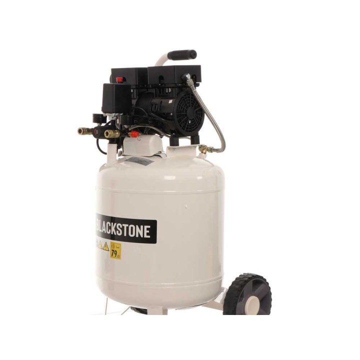 BlackStone V-SBC 50-10 hiljainen öljytön kompressori, 50 l, 1 HP, 8 bar
