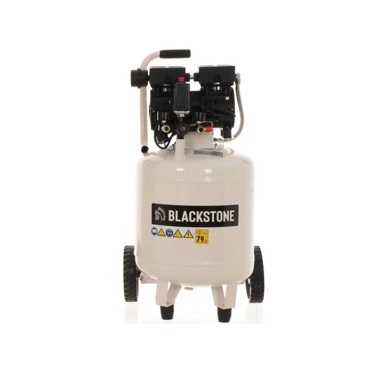 BlackStone V-SBC 50-10 hiljainen öljytön kompressori, 50 l, 1 HP, 8 bar