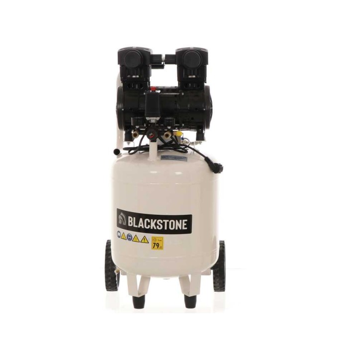BlackStone V-SBC50-15 öljytön pystymallinen kompressori, 1,5 HP, 50 l, 10 bar