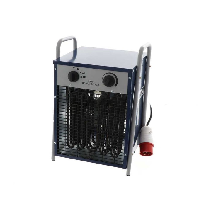 BullMach BM-EFH 9H lämminilmageneraattori, 9 kW, kolmivaiheinen 400 V