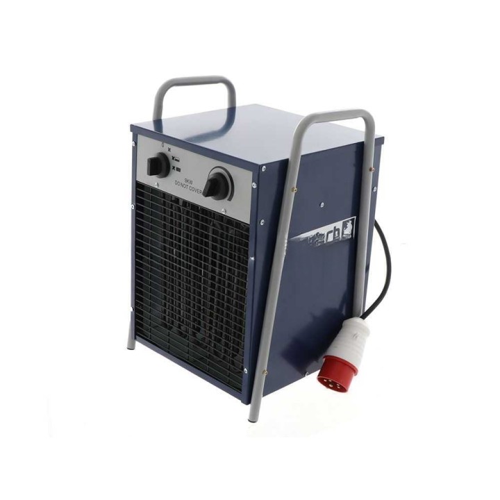 BullMach BM-EFH 9H lämminilmageneraattori, 9 kW, kolmivaiheinen 400 V