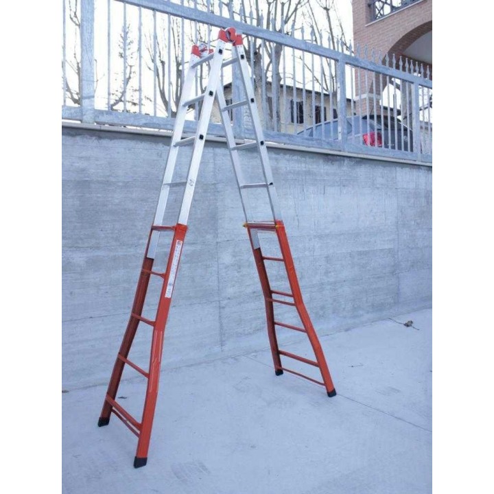 Gierre Peppina AM030 teleskooppitikkaat, 485 cm, teräs ja alumiini