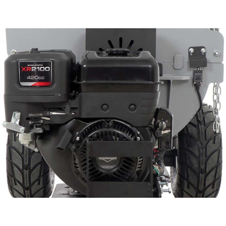 BullMach ZEUS 200 BH-BSE biocippuri, Briggs & Stratton XR2100, 13,5 HP, 100 mm