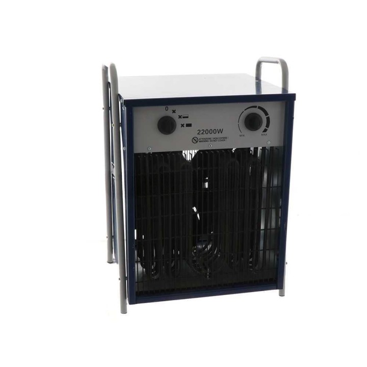 BullMach BM-EFH 22H lämminilmageneraattori, 22 kW, 380–400 V kolmivaiheinen