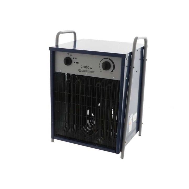 BullMach BM-EFH 22H lämminilmageneraattori, 22 kW, 380–400 V kolmivaiheinen