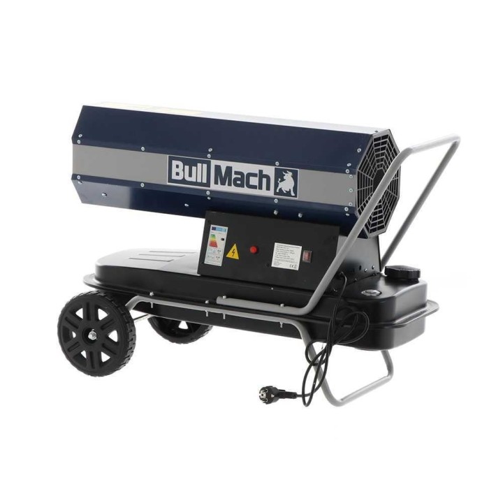 BullMach BM-DDH 20 dieselkäyttöinen lämminilmageneraattori, 20 kW, 230 V