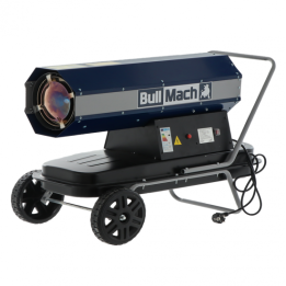 BullMach BM DDH 30 dieselkäyttöinen lämminilmageneraattori 30 kW kärryllä