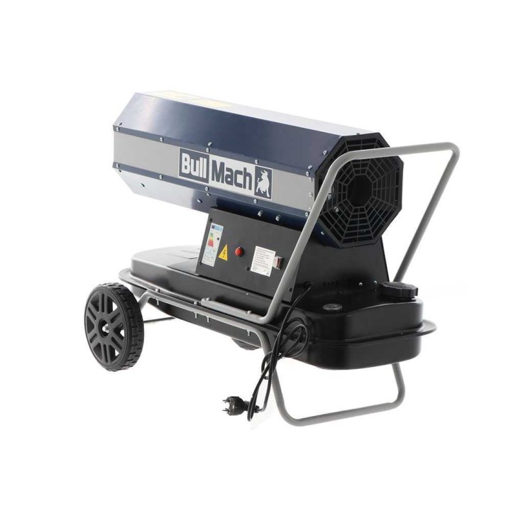 BullMach BM-DDH 30 dieselkäyttöinen lämminilmageneraattori, 30 kW, kärryllä