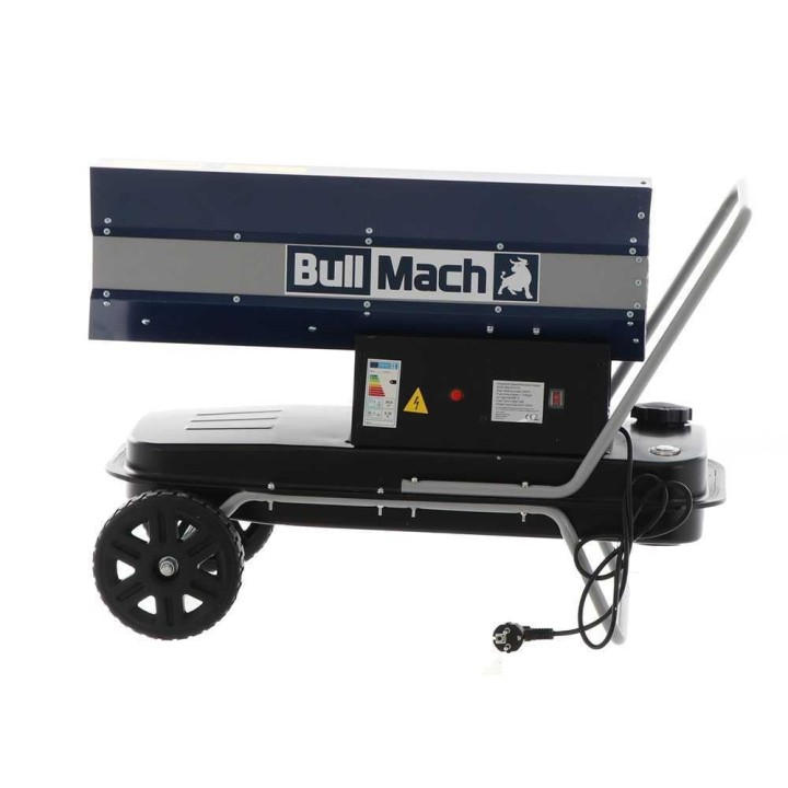 BullMach BM-DDH 30 dieselkäyttöinen lämminilmageneraattori, 30 kW, kärryllä