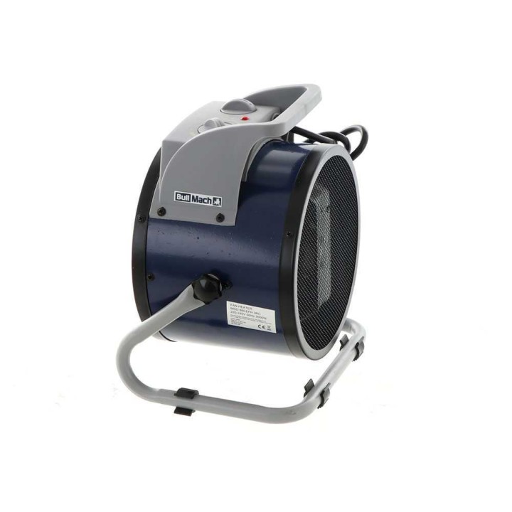 BullMach BM-EFH 2RC sähköinen kuumailmapuhallin, 2 kW, 230 V