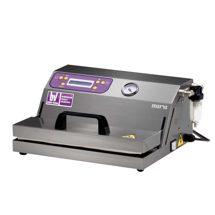 Besser Vacuum MIDI INOX vakuumikone, 550 W, 43 cm:n kaksoissaumauspalkki