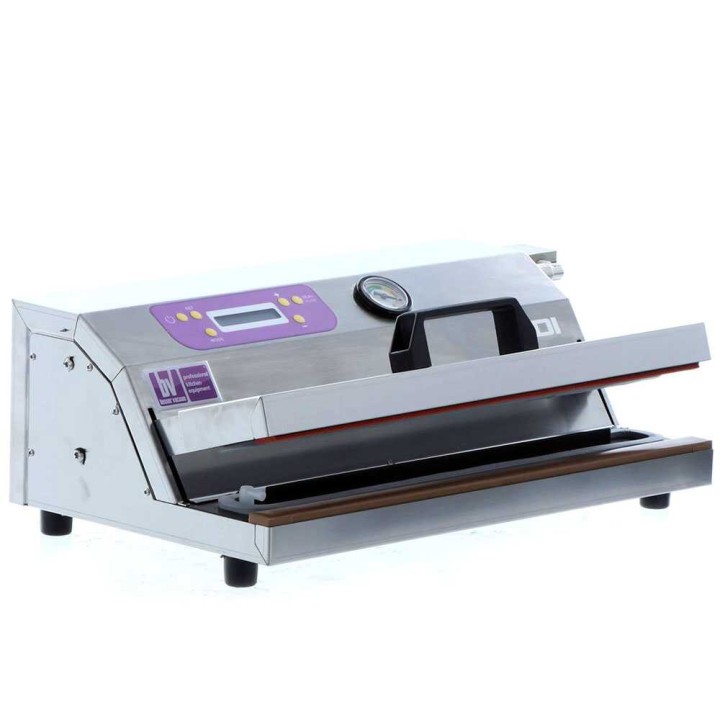 Besser Vacuum MIDI INOX vakuumikone, 550 W, 43 cm:n kaksoissaumauspalkki