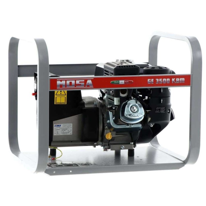GE 3500 KBM bensiinikäyttöinen generaattori, 2,9 kW, 230 V, Kohler CH270