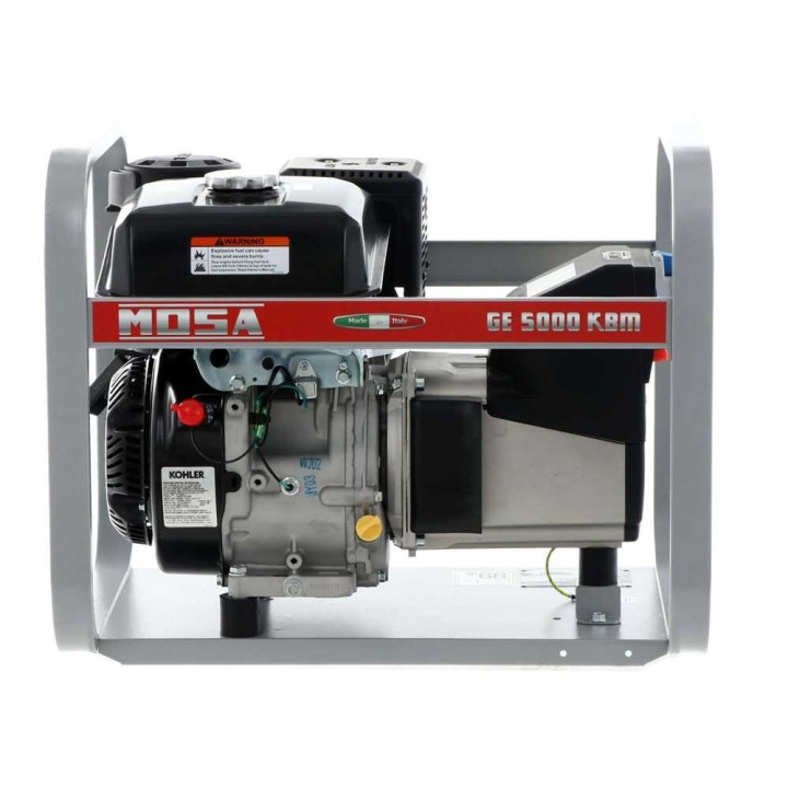 GE 5000 KBM bensiinikäyttöinen generaattori, 4,4 kW, 230 V, Kohler CP CH 395