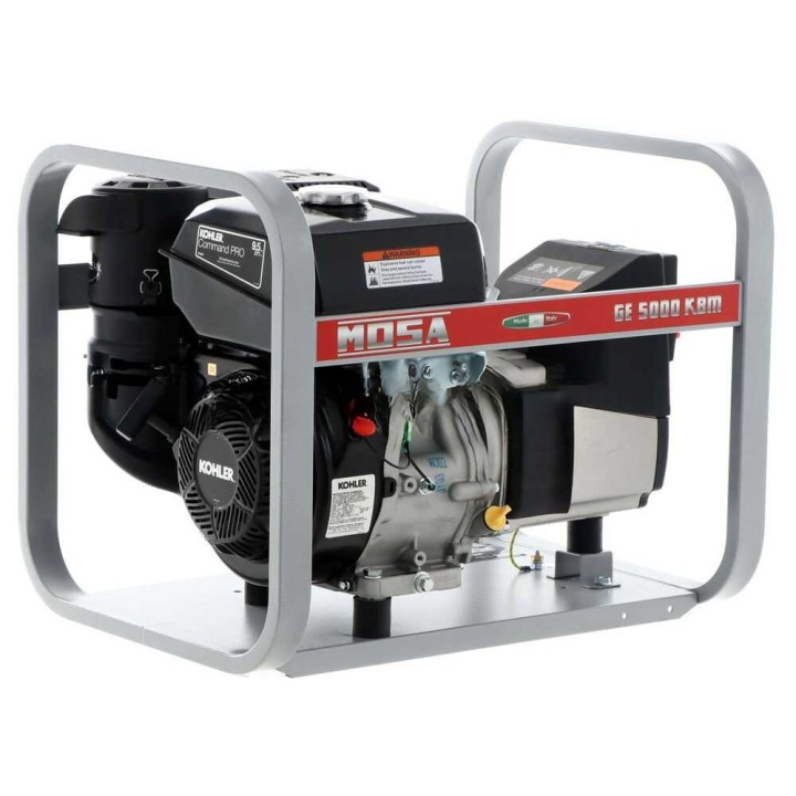 GE 5000 KBM bensiinikäyttöinen generaattori, 4,4 kW, 230 V, Kohler CP CH 395