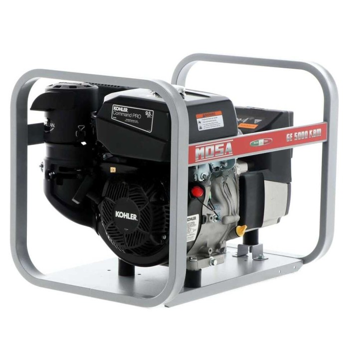 GE 5000 KBM bensiinikäyttöinen generaattori, 4,4 kW, 230 V, Kohler CP CH 395