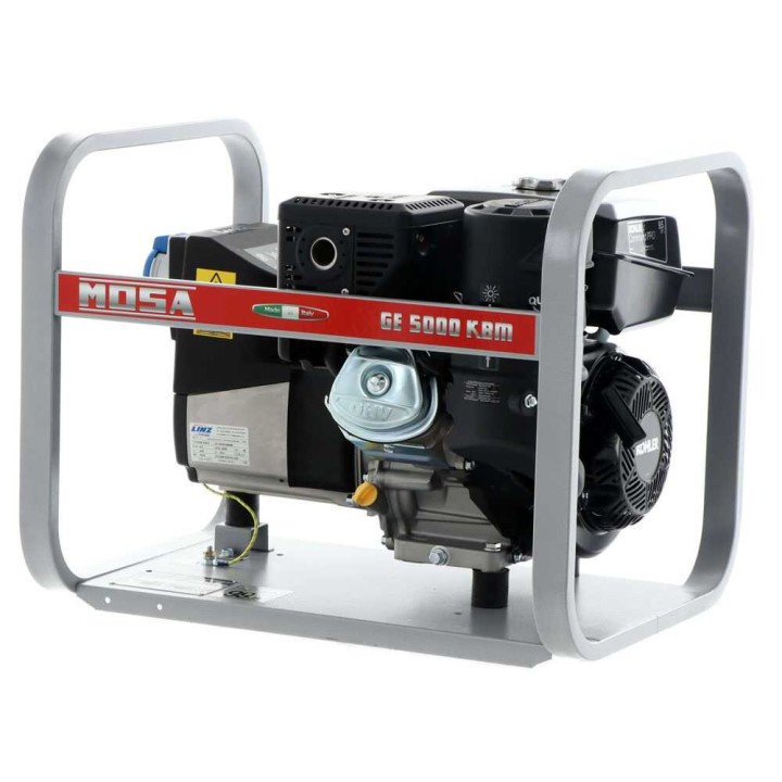 GE 5000 KBM bensiinikäyttöinen generaattori, 4,4 kW, 230 V, Kohler CP CH 395