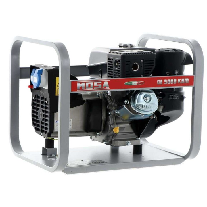 GE 5000 KBM bensiinikäyttöinen generaattori, 4,4 kW, 230 V, Kohler CP CH 395