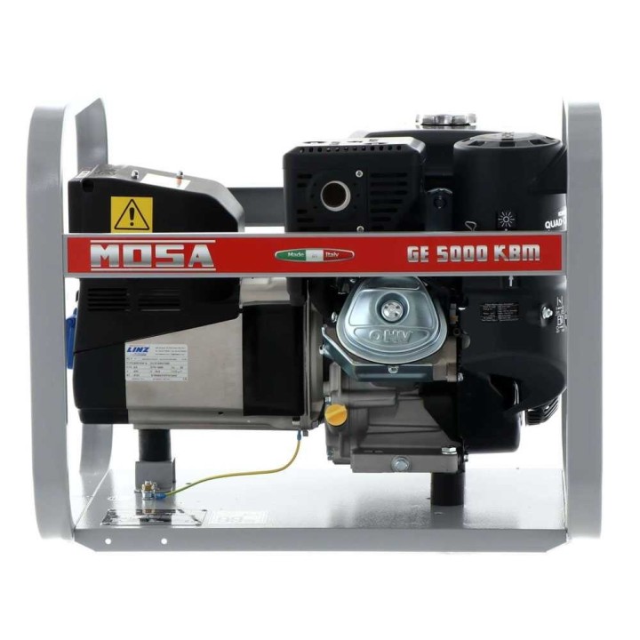 MOSA GE 5000 KBM AVR -bensiinigeneraattori, 4,4 kW, 230 V, Kohler CP CH 395
