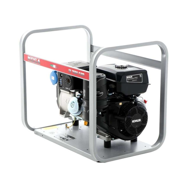 GE 7000 KBM AVR bensiinikäyttöinen generaattori, 6,5 kW, 230 V, Kohler CP CH440