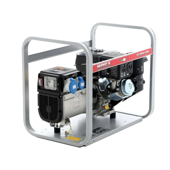 GE 7000 KBM AVR bensiinikäyttöinen generaattori, 6,5 kW, 230 V, Kohler CP CH440