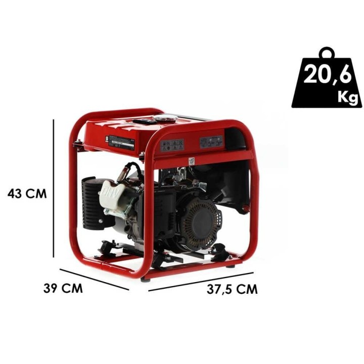 Einhell TC-IG 1100 invertterigeneraattori, 1,4 kW, bensiini, 230 V