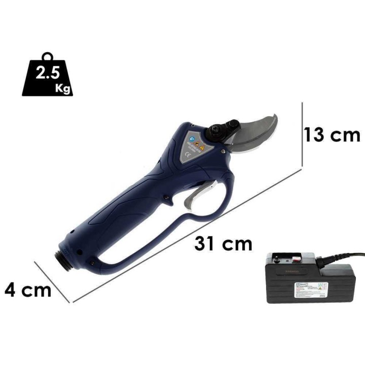 BullMach ARTEMIS 40 PRO sähköoksasakset, 36 V, 4 Ah, 40 mm