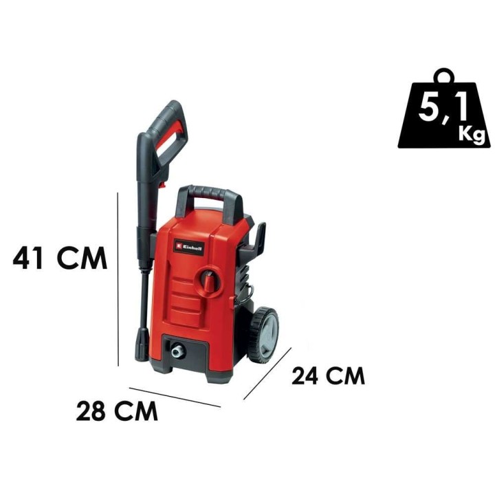 Einhell TC-HP 130 kylmävesipainepesuri, 130 bar, 390 l/h, 230 V