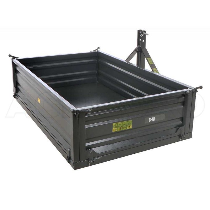 BlackStone B-TB 180 traktorin kuljetuslava, 700 kg, manuaalinen kippaus