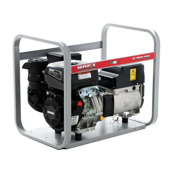GE 7000 KBM bensiinikäyttöinen generaattori, 6 kW, 230 V, Kohler CP CH440